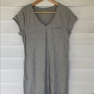 Gap grey t-shirt dress size L